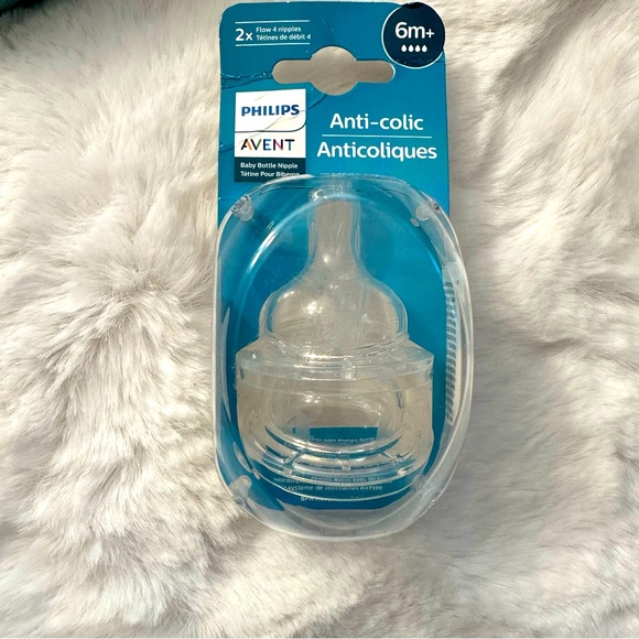 🌸3/$12, Avent mamilas for bottle 6m+ - Picture 2 of 6